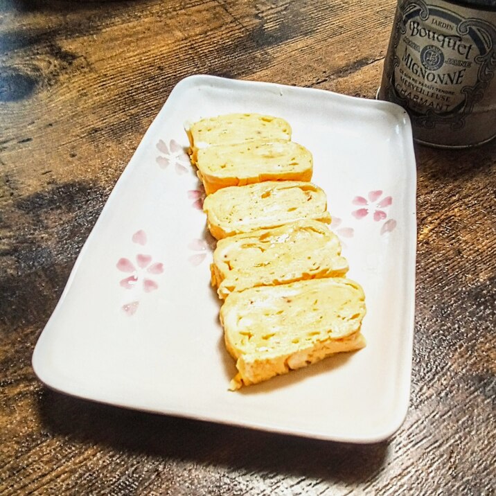 今日はお弁当にもOK！コーヒーフレッシュで卵焼き♪